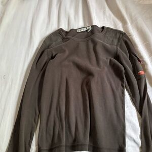Aeropostale Chocolate Brown Long Sleeve Top